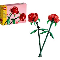 JUGUETE CONSTRUCCIÓN LEGO 6392372 KIT ROSAS DECORACIÓN DEL HOGAR Y REGALO